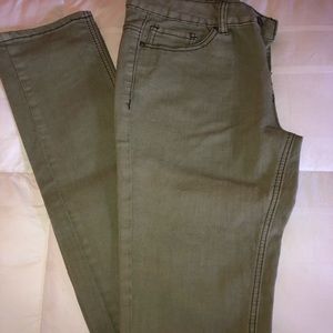 Long Royal Blue skinny jeans